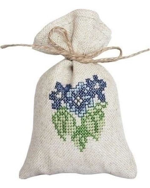 Kruidenzakje borduurkit Flower STITCHCOMPANY ls-pm1214