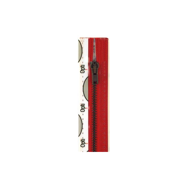 12cm niet deelbare rits metaal antik bronskleurig M40 van OPTI PN-0142661