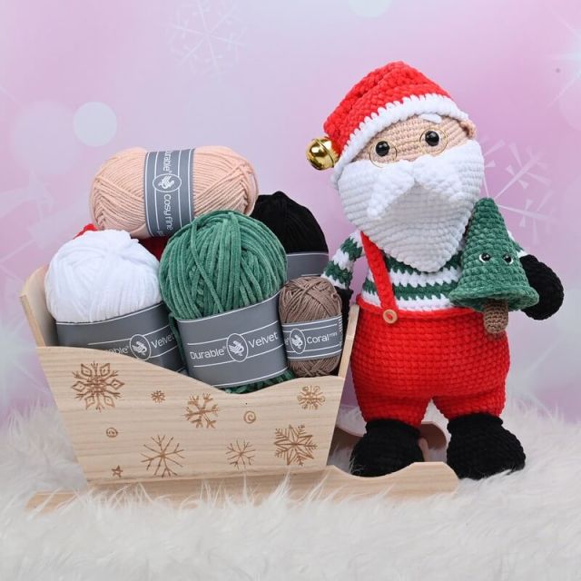 Kerstman CAL2022 haakpakket DURABLE 014.246