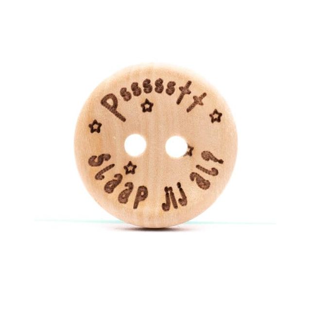 Knoop Pssssstt slaap jij al? 20mm, 4 stuks van DURABLE 020.1119