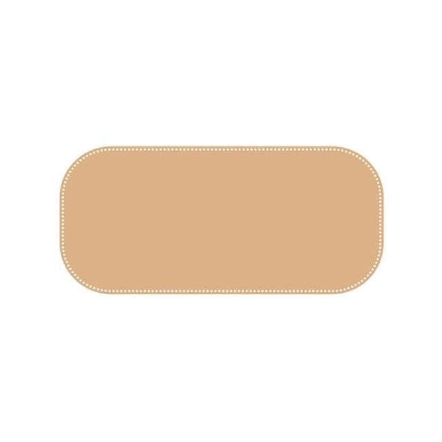 Bedbodem MDF 75x35cm 9mm van DURABLE 020.1278