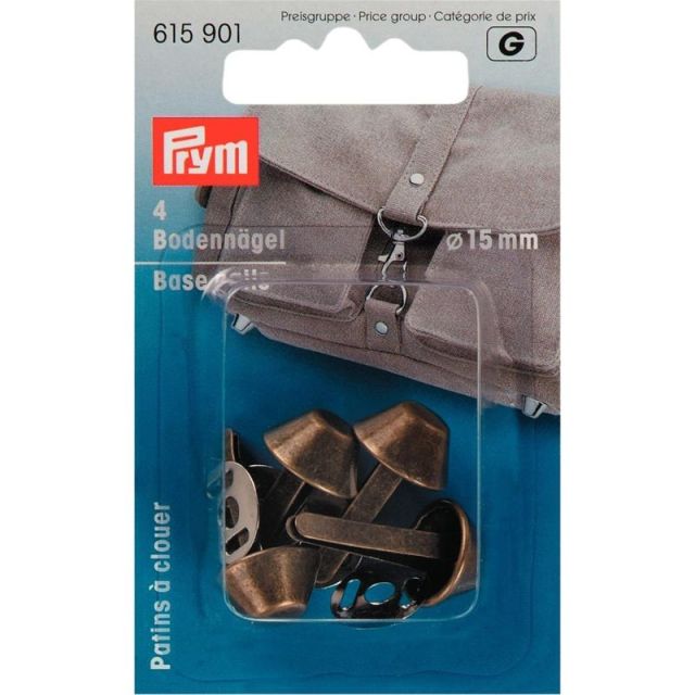 Bodemnagels tassen 15 mm PRYM 022.615901