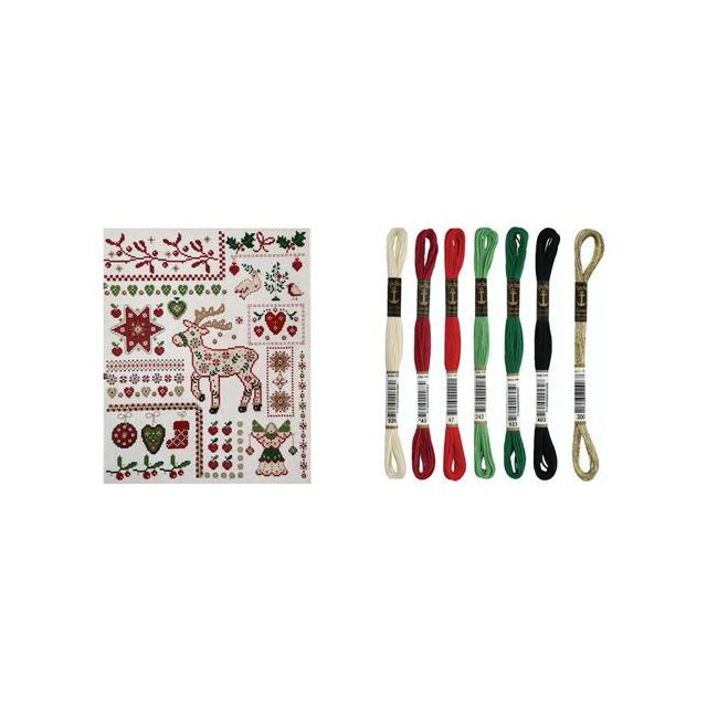 Mini Christmas borduurgaren set ANCHOR 058.A29SC0700001
