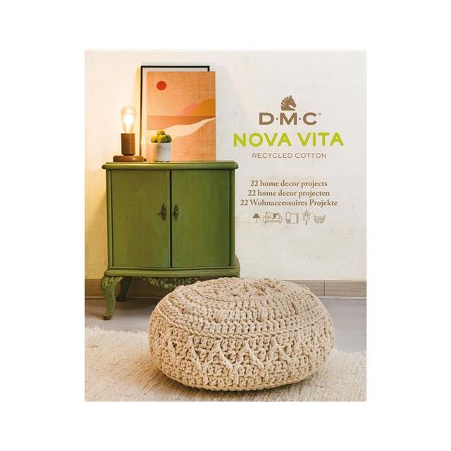 Woondecoratie projecten Nova Vita nr.3 patroonboek van DMC 059.11.15754.E22