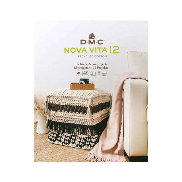 Woondecoratie projecten Nova vita 12 nr.4 patroonboek van DMC 059.11.15835.E22