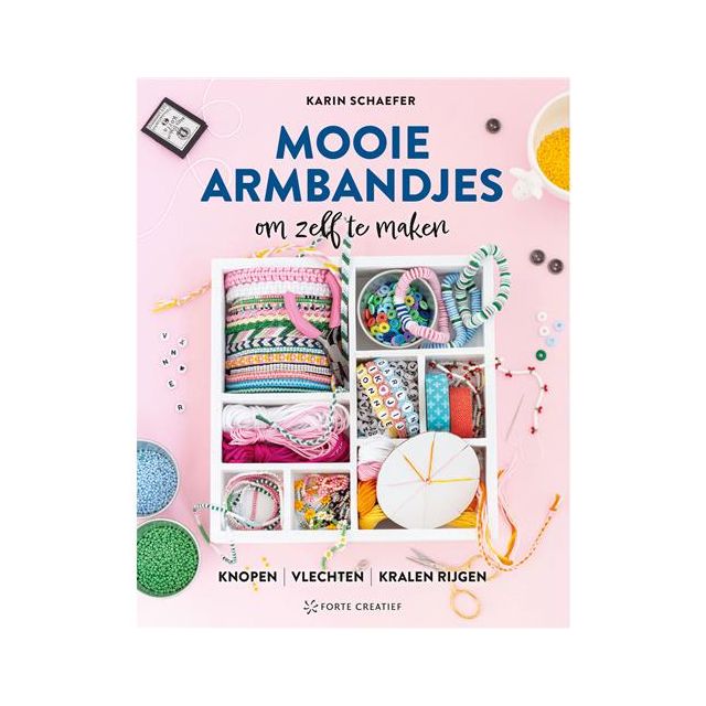 Mooie armbandjes om zelf te maken boek 059.88554