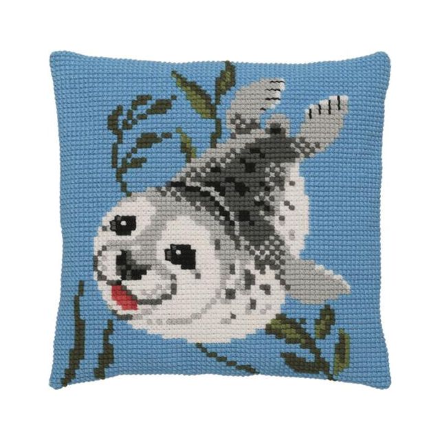 Zeehond voorbedrukt kussenpakket van PAKO 076.003204