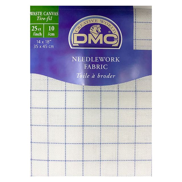 Wastelinen 25 count 10 kruisjes per cm 35x45cm DMC DC77