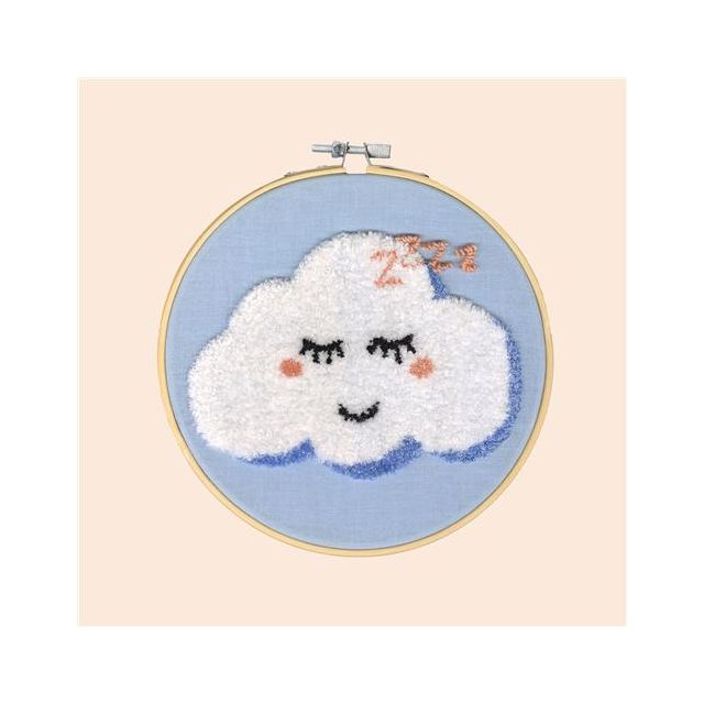 Wolk blauw 17,8cm Punchpakket van Restyle 095.2022