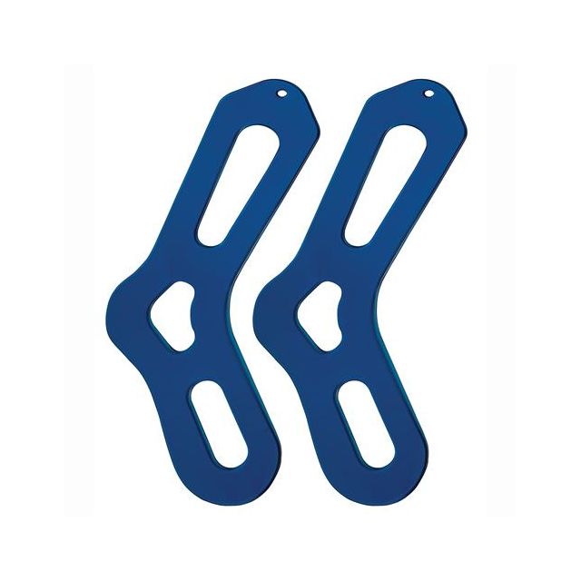 Sock Blockers Large = EU maten 41+ aqua van knitpro 103.10828