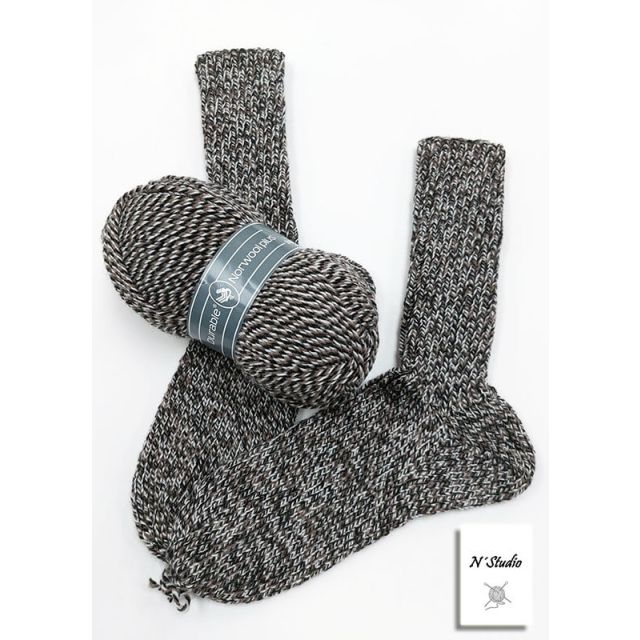 Geitenwollen sokken M00932