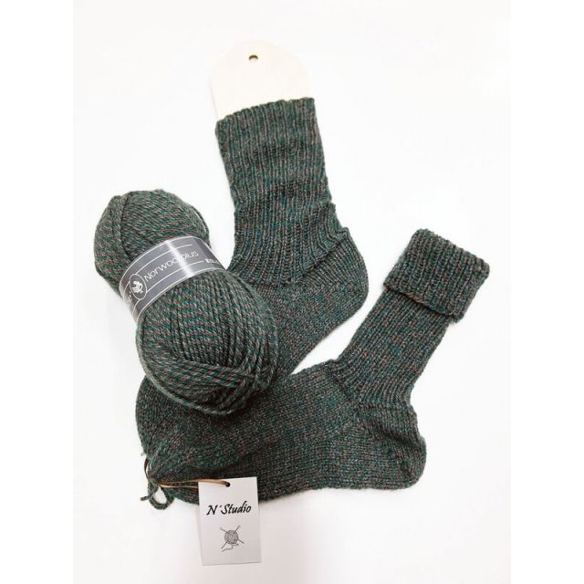 Geitenwollen sokken M433