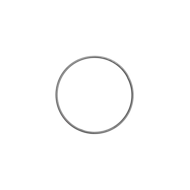 Metalen ring 10cm antraciet RICO 38006.50.50