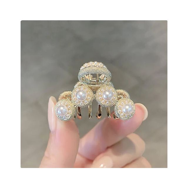 Vier parels haarklem