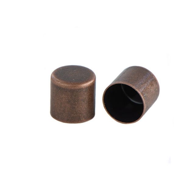 Metalen eindkap Koper 6mm MT015293