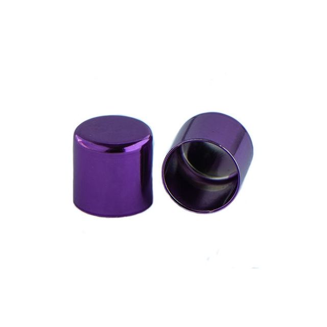 Metalen eindkap Paars 6mm MT015187