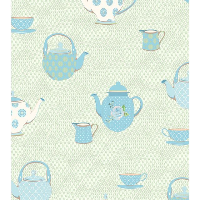 Summer Loft tea set 100% katoen 145cm breed van GUTERMANN 647110-75