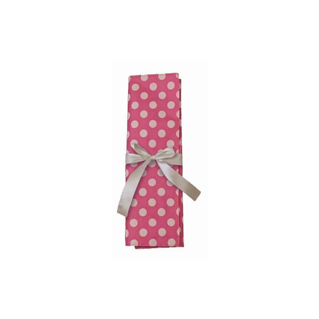 Breinaalden etui polka dot roze/wit van KLEIBER 91844