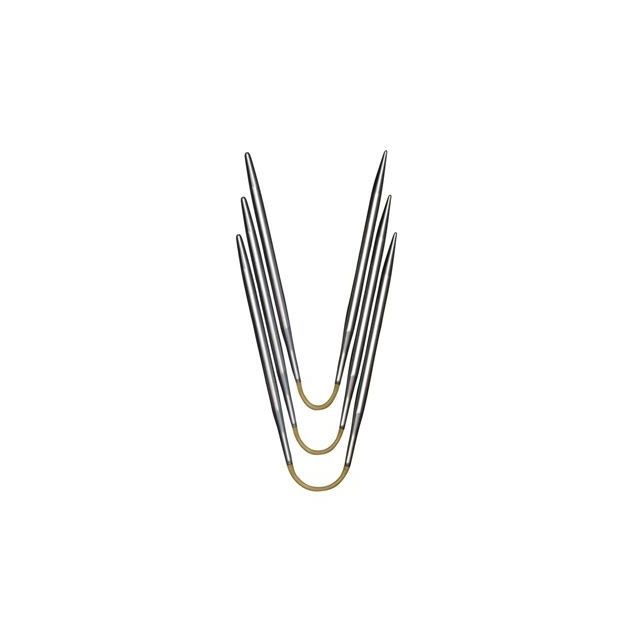 CraSyTrio metaal 21cm 3,75mm rondbreinaalden van ADDI 054.1602021.0375