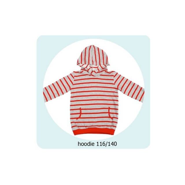 Naaipatroon hoodie mt 122 - 146 van ADIY 056.ADIY79