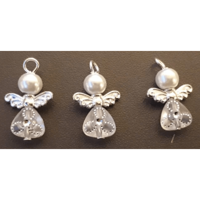 Bedel Engeltje 22,5 x 10 mm kunststof / metal