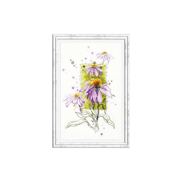 Borduurpakket Echinacea van STITCHCOMPANY CI-100-101