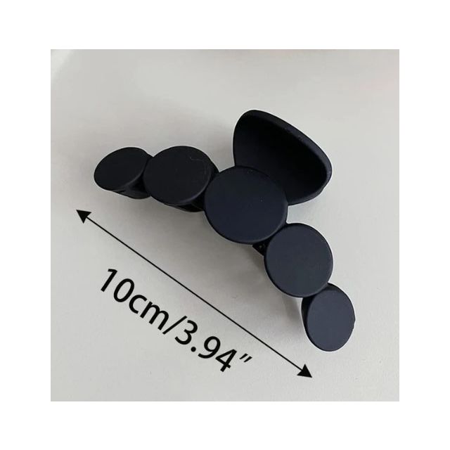 Haarklem zwarte matte dots