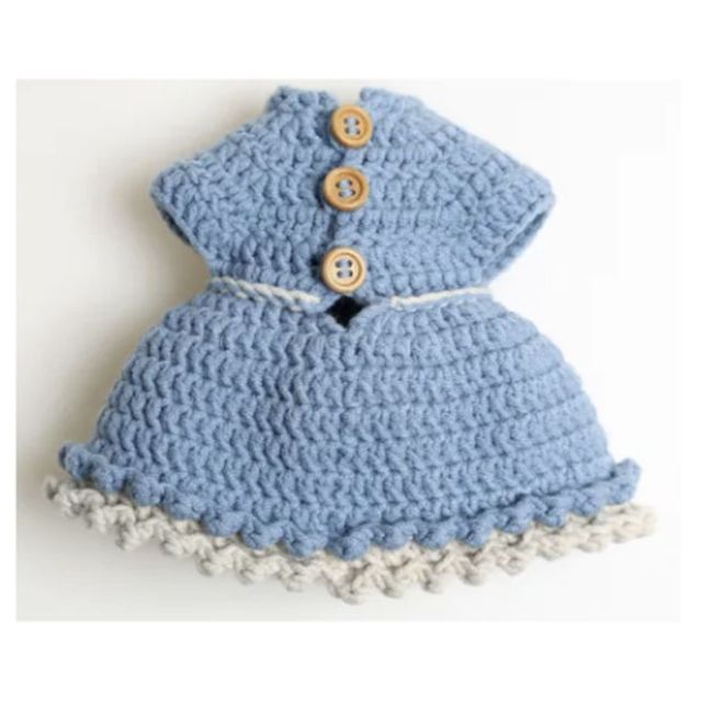 Conni's jurkje en schoentjes haakpakket van N'STUDIO