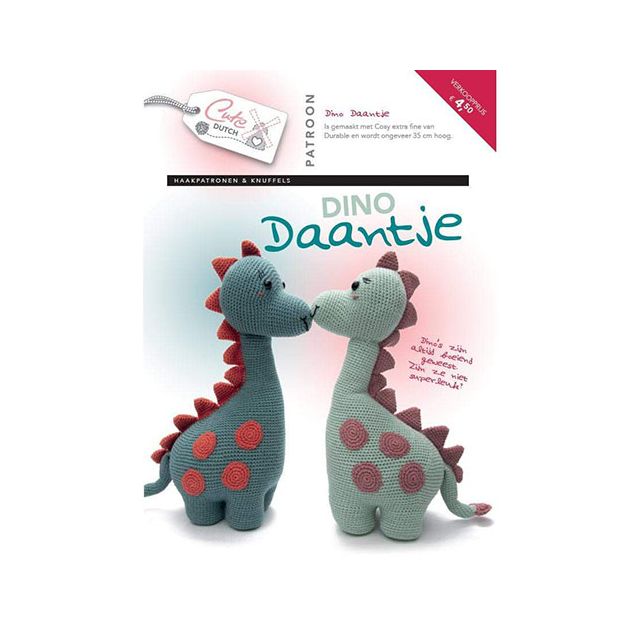Dino Daantje haakpatroonboek van CUTEDUTCH 056.36881
