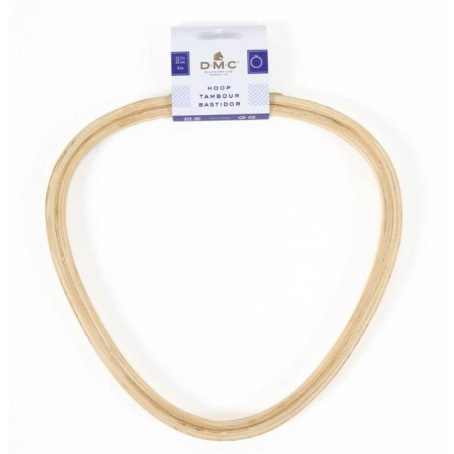 Borduurring driehoek hout 26,5 x 26cm van DMC PN-0195268