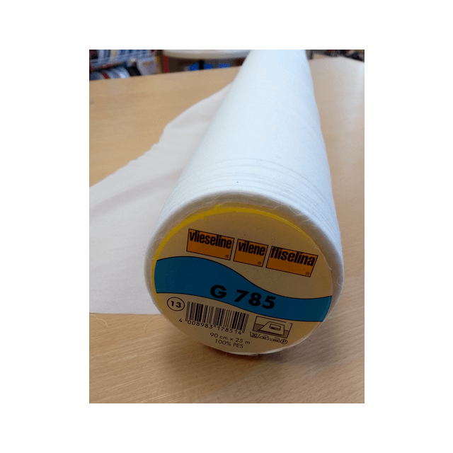 Geweven strijkbare tussenvoering vlieseline 90cm breed G785 van VLIESELINE 025.G785