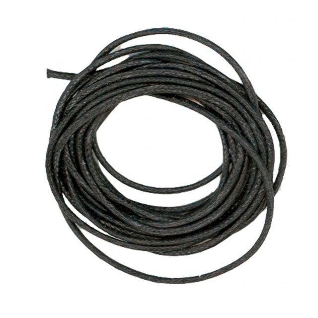 Waxkoord zwart 1mm 5meter van GUTERMANN 039.684465