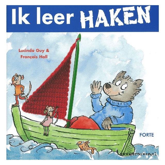 Ik leer haken kinderboek vanaf 6jaar van LUCINDA GUY 059.78451
