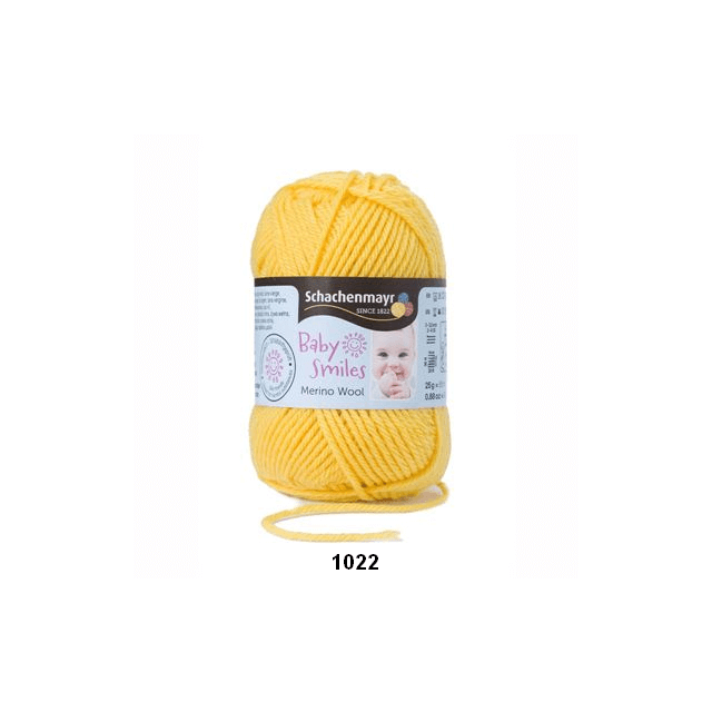 Baby Smiles Merino Wool garen 25gr 85m van SCHACHENMAYR 035.9807396