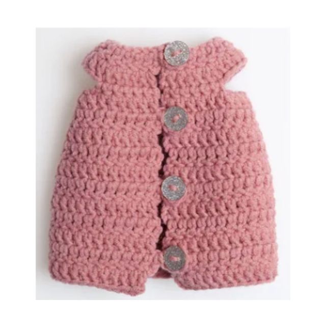 Jennifer's jurkje en schoentjes haakpakket van N'STUDIO