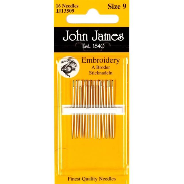 Borduurnaalden crewel dikte 9 van JOHN JAMES PN-0176040