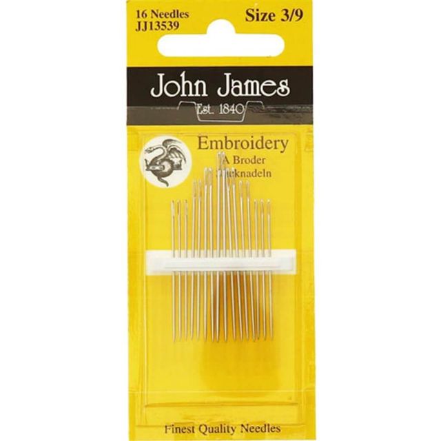 Borduurnaalden crewel dikte 3 - 9 van JOHN JAMES PN-0176042