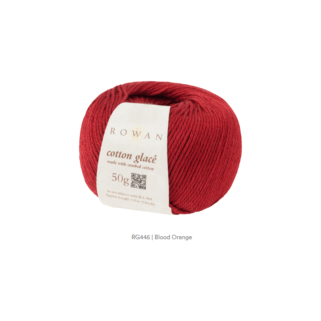 Cotton Glacé katoenen garen 50gr 115m van ROWAN 046.H512086