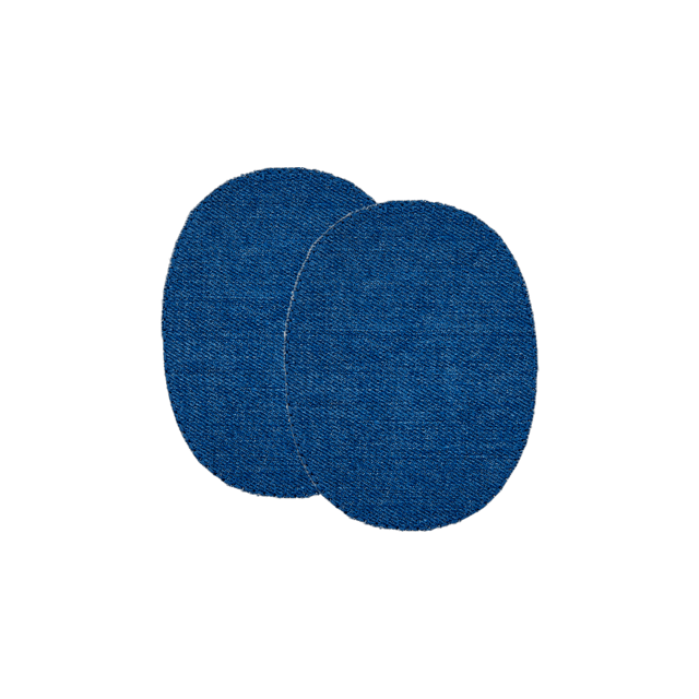 Elleboog- of kniestukken met festonsteek katoen 115mm van UNION KNOPF 1959