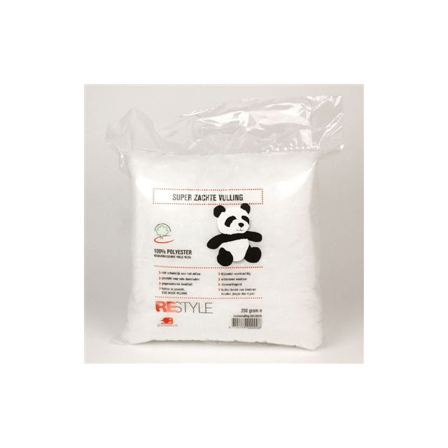 Kussenvulling 100% polyester 250gr van RESTYLE 083.28250