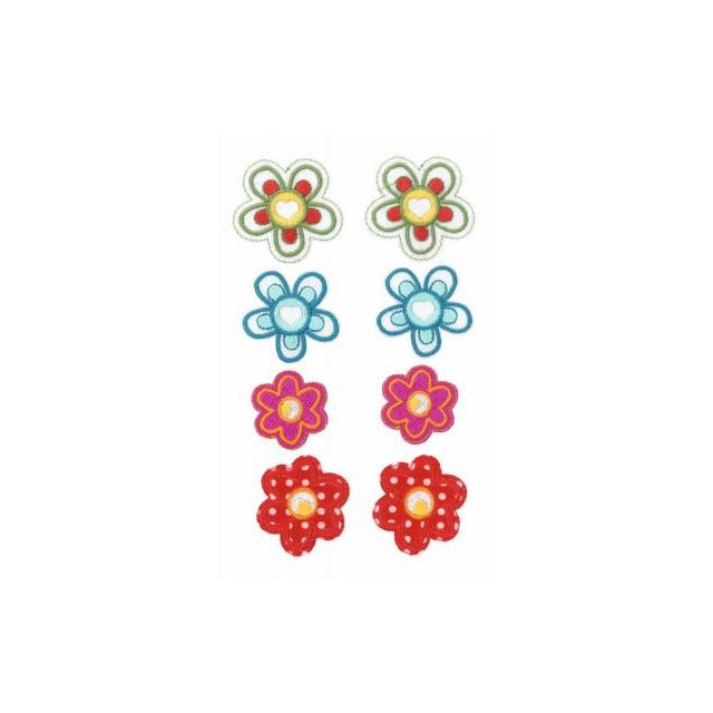 Geborduurde bloemen applicatie van KLEIBER LM-2795