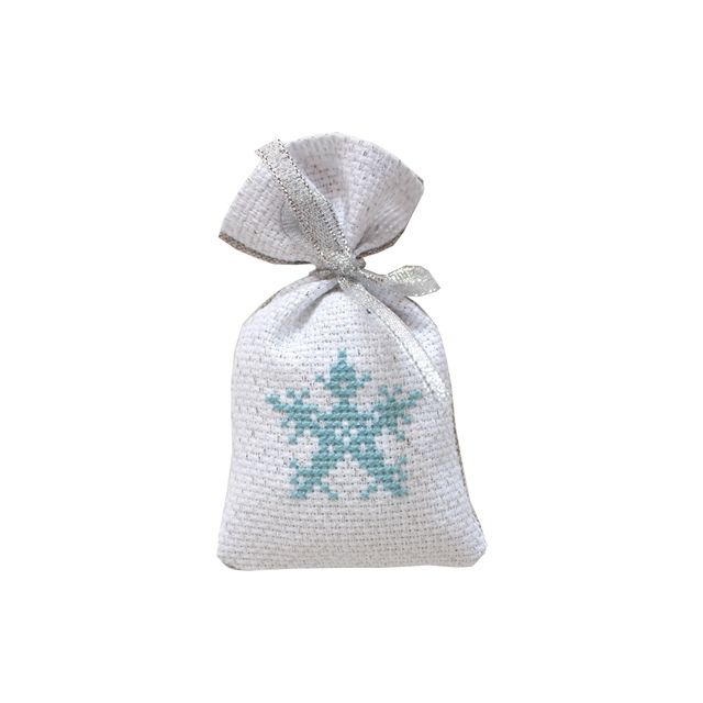 Kruidenzakje Snowflake borduurkit STITCHCOMPANY ls-pm1208