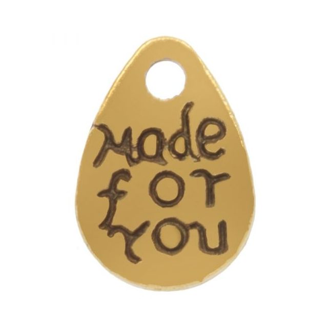 Bedel Made For You (11 x 8 mm) goud M617