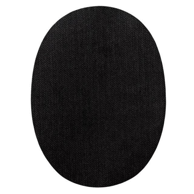 Zwarte Elleboogstukken keperlook 5st van Verachtert PN-0200025 12181