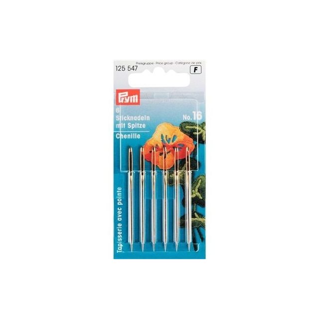 Borduurnaalden met punt no. 16 van PRYM 022.125547