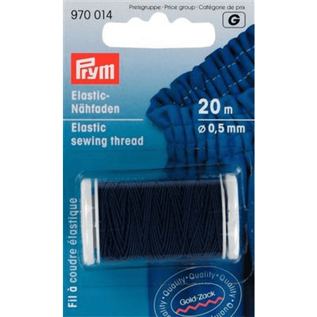 Elastisch naaigaren marine van PRYM 033.970014