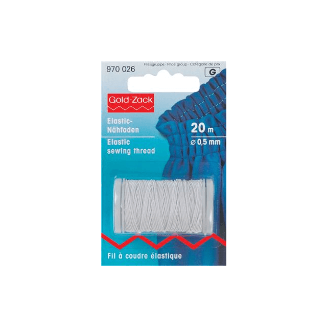 Elastisch naaigaren wit van PRYM 033.970026