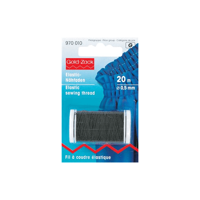 Elastisch naaigaren zwart van PRYM 033.970010