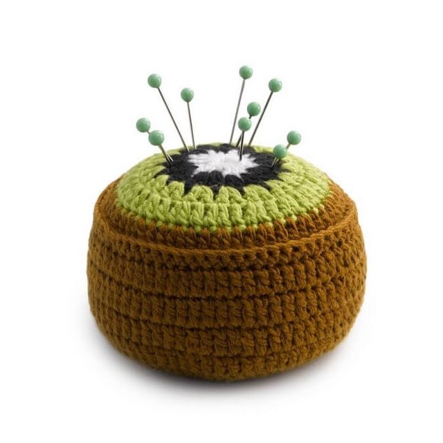 Kiwi speldenkussen van PRYM LOVE 022.610331