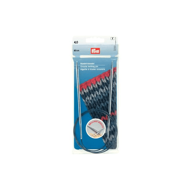 Rondbreinaalden 4mm 80cm messing van PRYM 022.212144